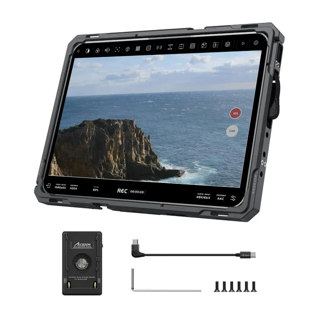 Accsoon PowerCage Pro II Cage iPad Pro 12,9" Alu NP-F